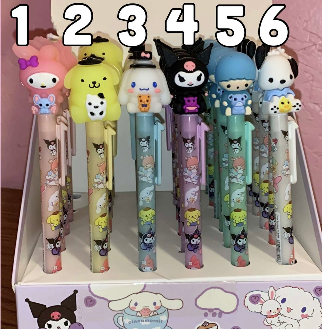 character pens
