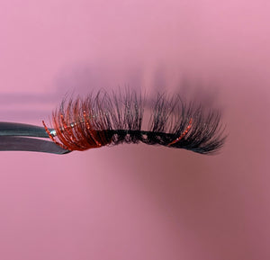 “Fuego” glitter lash